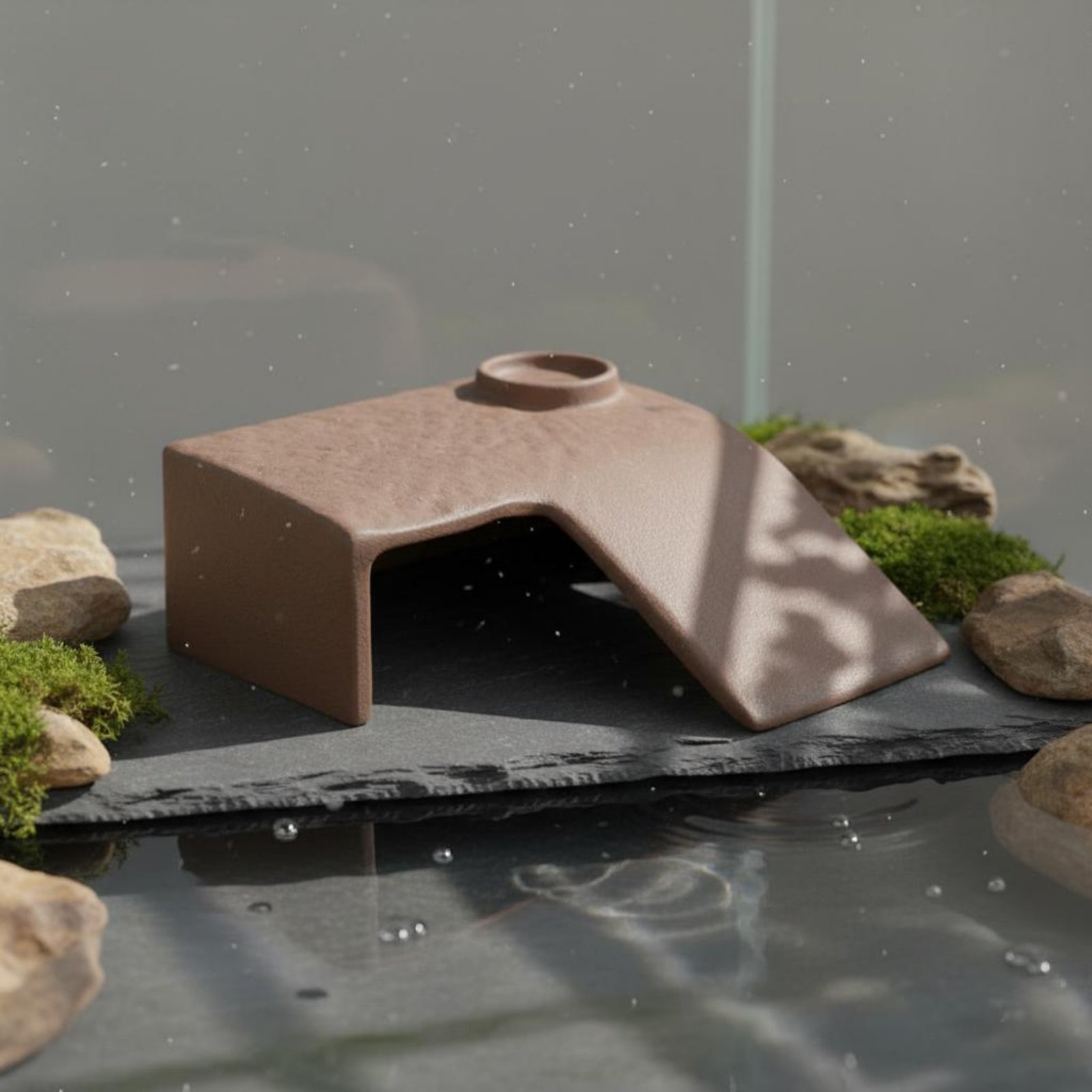 Basking Cave Platform Two-Way  - Hide Cave Ceramic のレビューと価格