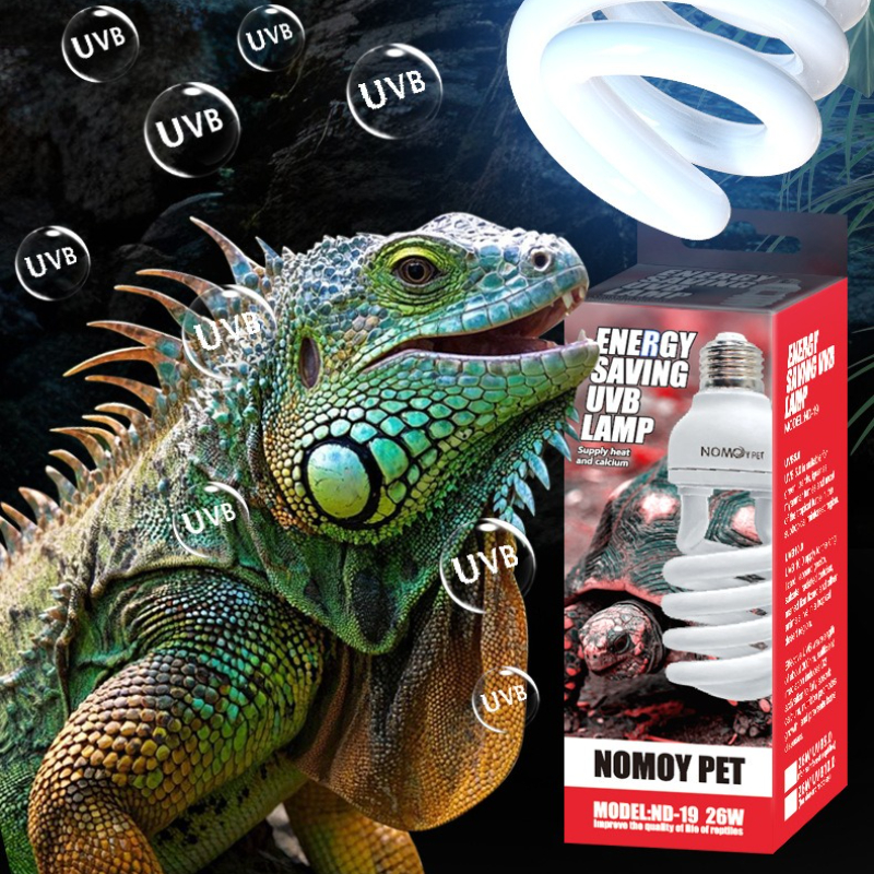 NOMOY 26W UVB Reptile Light Ca - Vitamin D3 Reptile のレビューと価格