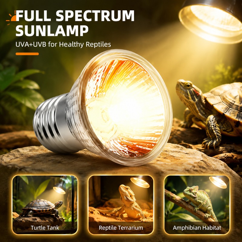 Multi-use Pet Basking Heat Lam - Calcium Powder Reptile のレビューと価格