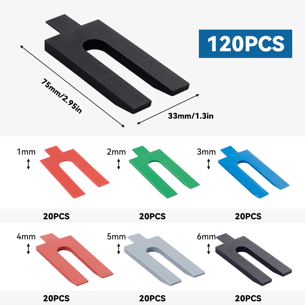 120PCS Reusable U-shape Cerami - Ceramic Tile Floor のレビューと価格