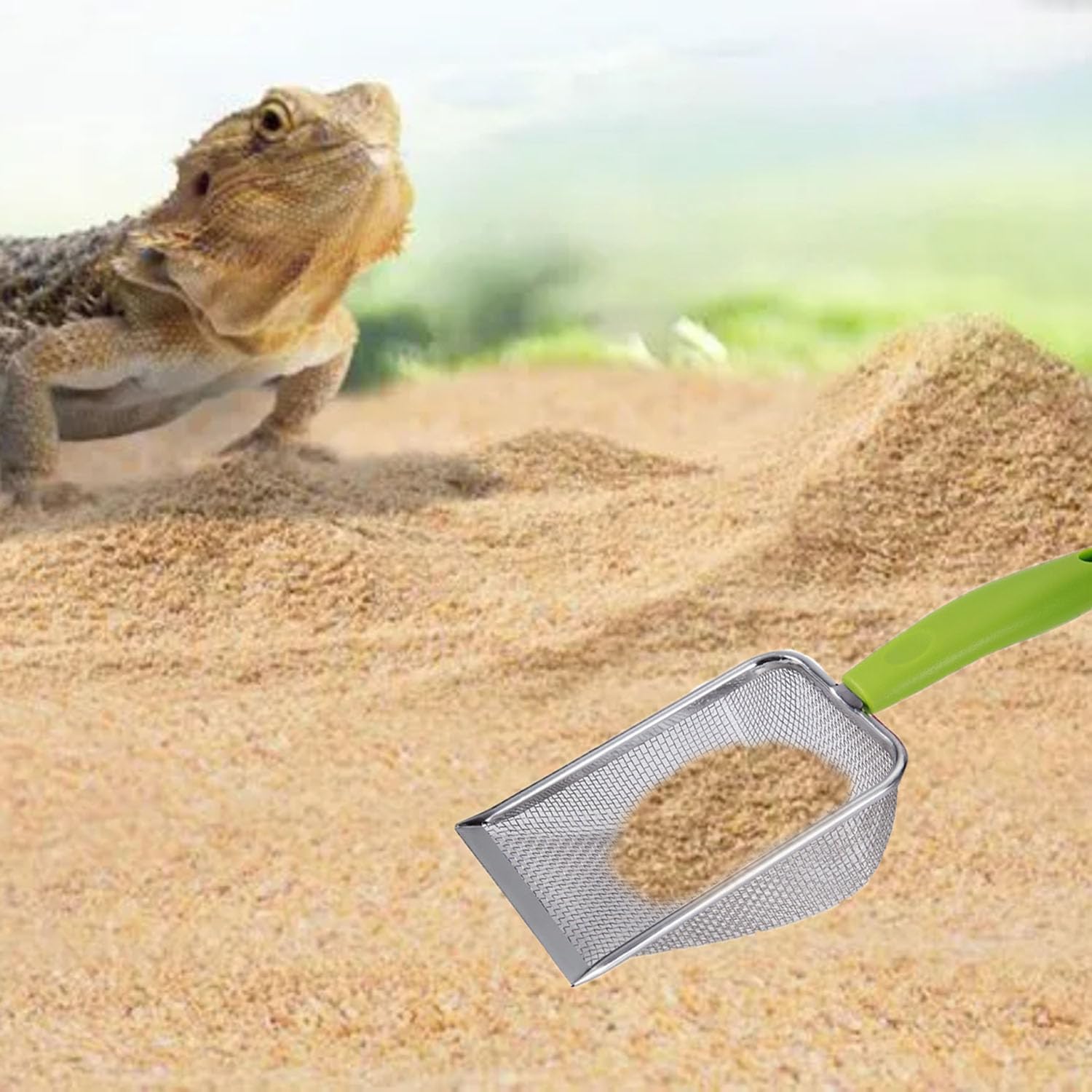 Reptile Sand Scoop Set - Fine  - Feeding Tong Stainless のレビューと価格