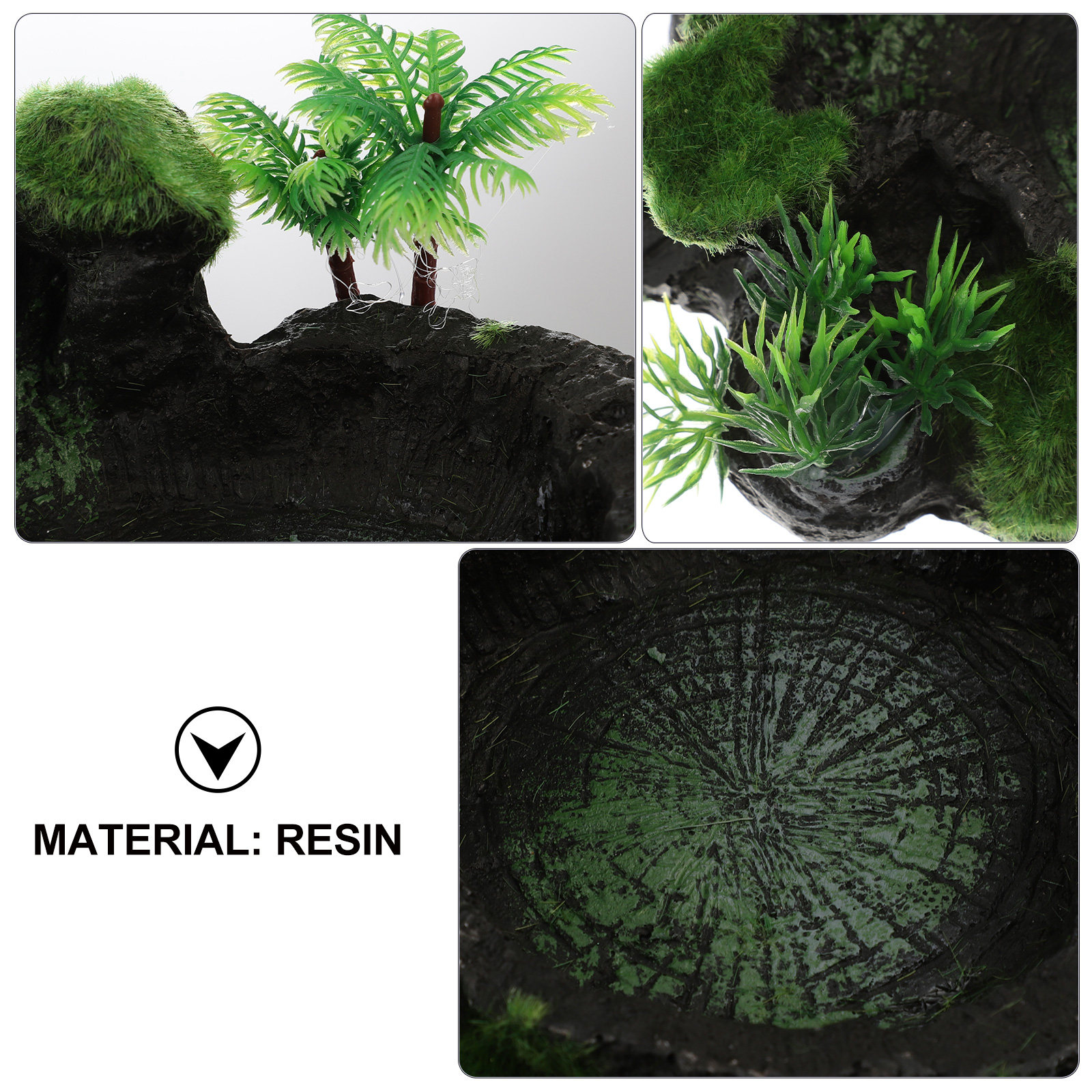 Realistic Stone Design Reptile - Water Dish Reptile のレビューと価格