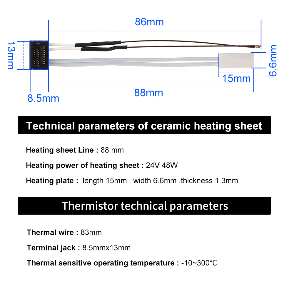 For Bambu Lab Hotend V2.0 V3.0 - Ceramic Heat Emitter のレビューと価格