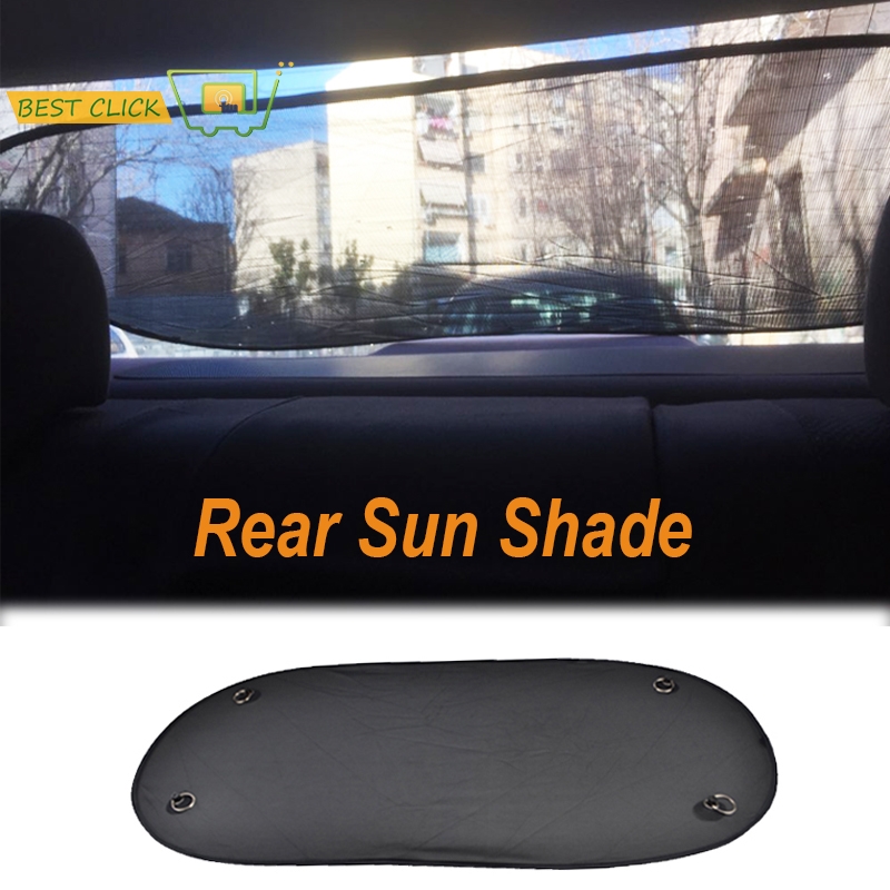 1pc Car Rear Window Sun Shades - Screen Top Mesh のレビューと価格