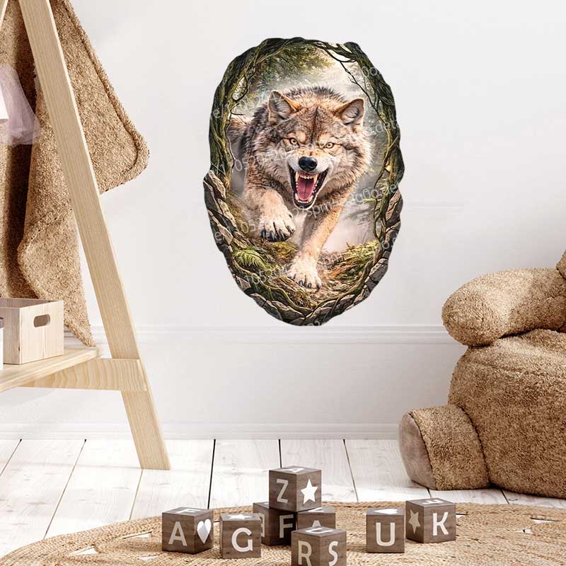 Wild Timberwolves Pattern Wall - Pvc Panel Background のレビューと価格