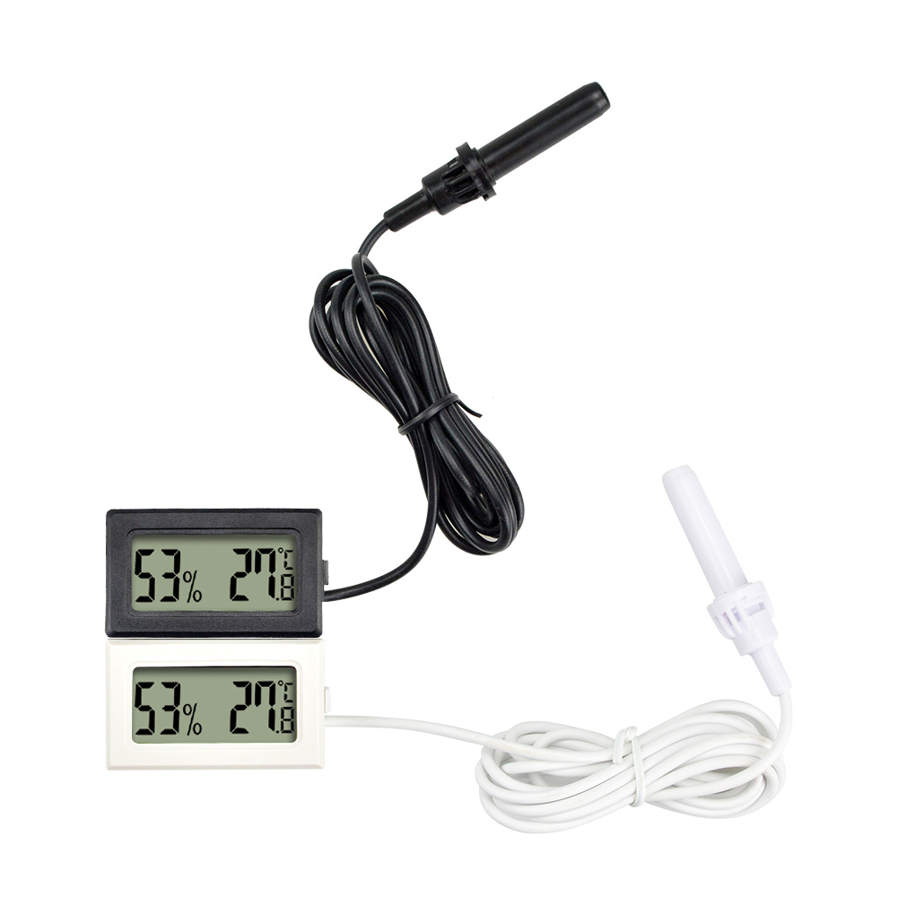 2pcs Mini Digital Hygrometer T - Digital Hygrometer Probe のレビューと価格