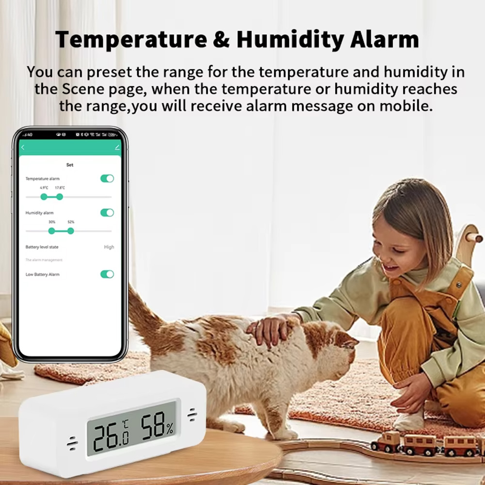 Tuya Zigbee WiFi Mini Temp & H - Digital Hygrometer Probe のレビューと価格